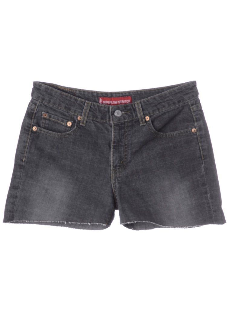Beyond Retro Label Label Molly Frayed Denim Shorts