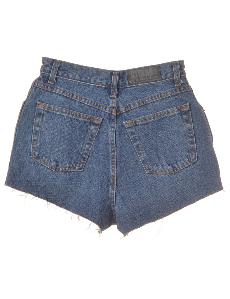 Beyond Retro Label Label Molly Frayed denim shorts