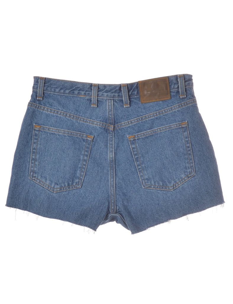 Beyond Retro Label Label Molly Frayed denim shorts