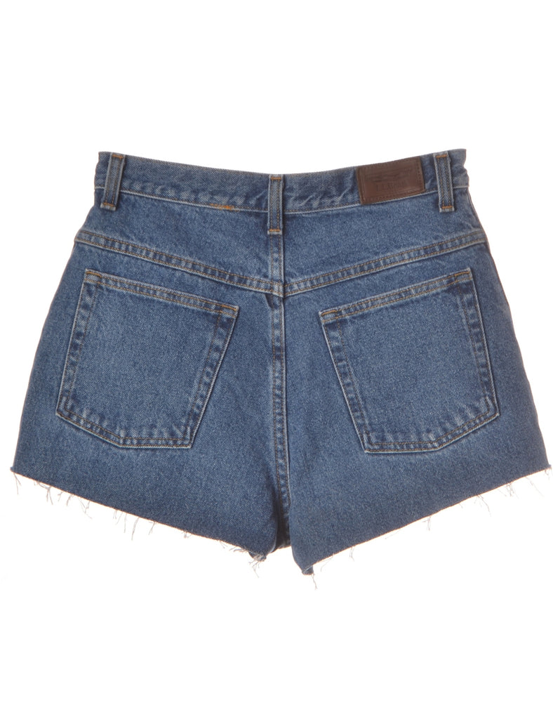 Beyond Retro Label Label Molly Frayed denim shorts