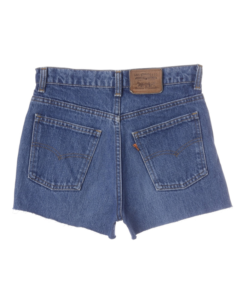 Beyond Retro Label Label Molly Frayed denim shorts