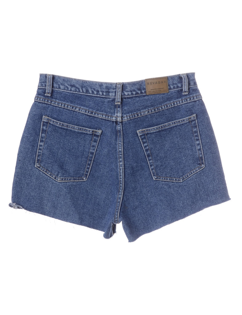 Beyond Retro Label Label Molly Frayed Denim Shorts