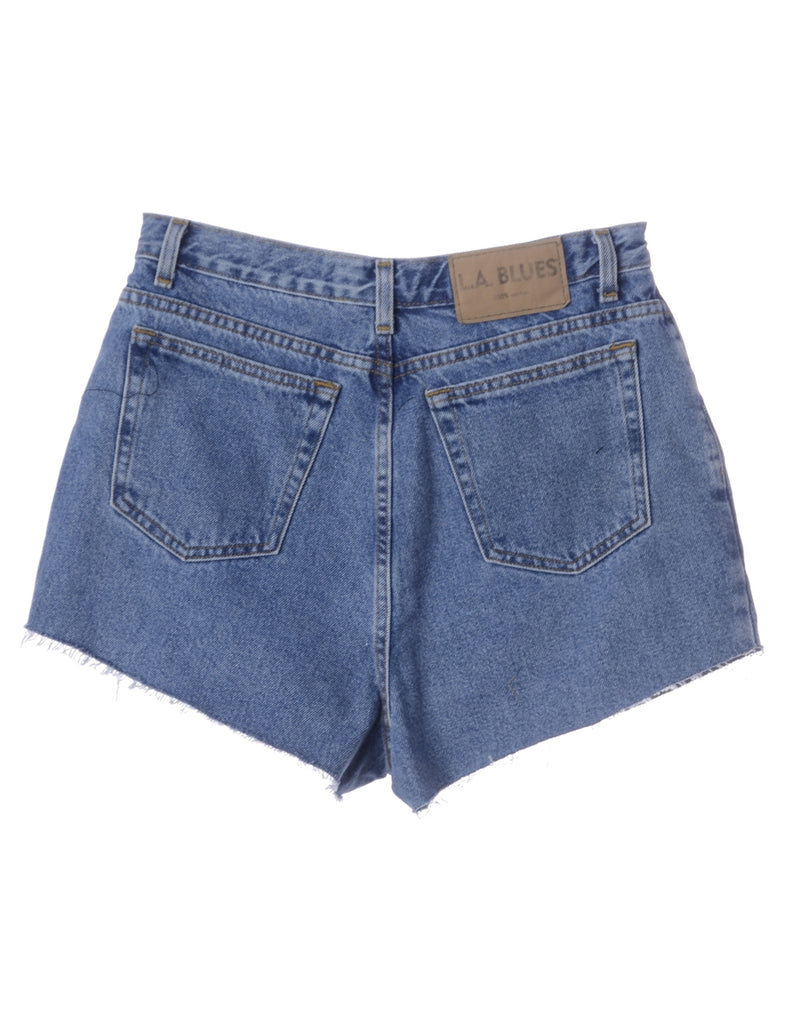 Beyond Retro Label Label Molly Frayed Denim Shorts
