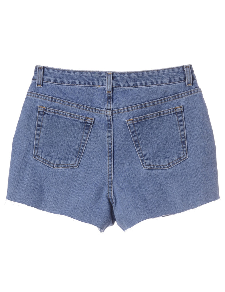 Beyond Retro Label Label Molly Frayed Denim Shorts