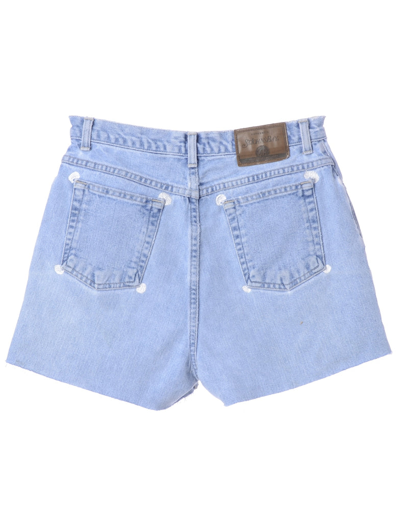 Beyond Retro Label Label Molly Frayed Denim Shorts