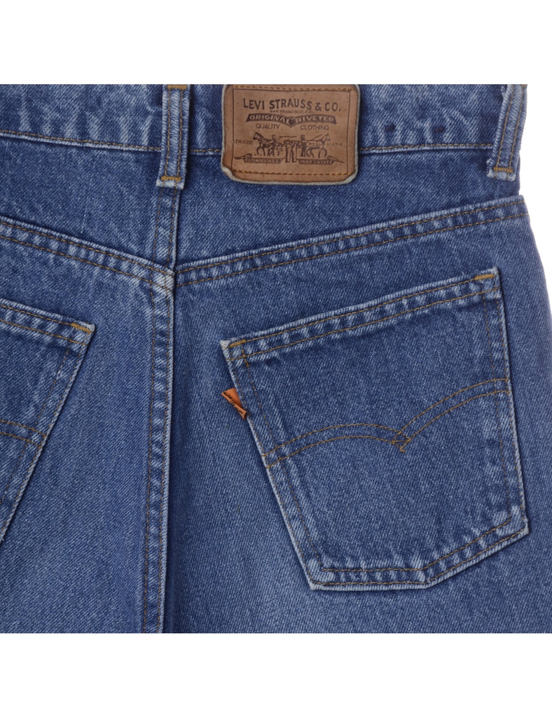 Beyond Retro Label Label Molly Frayed denim shorts