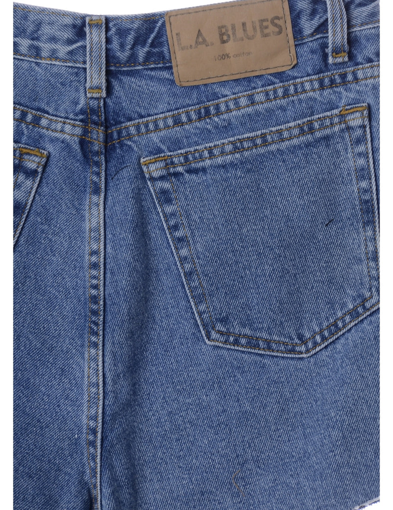Beyond Retro Label Label Molly Frayed Denim Shorts
