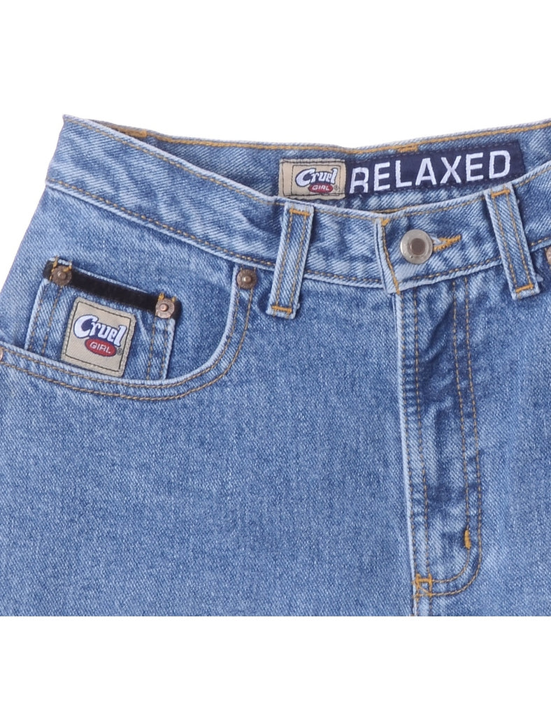 Beyond Retro Label Label Molly Frayed Denim Shorts