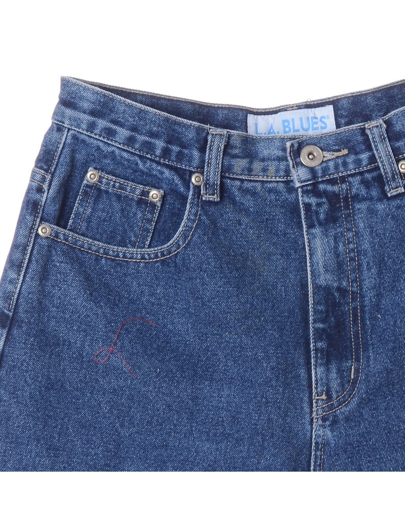 Beyond Retro Label Label Molly Frayed Denim Shorts