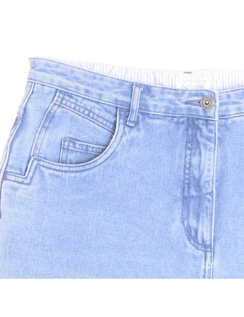 Beyond Retro Label Label Molly Frayed Denim Shorts