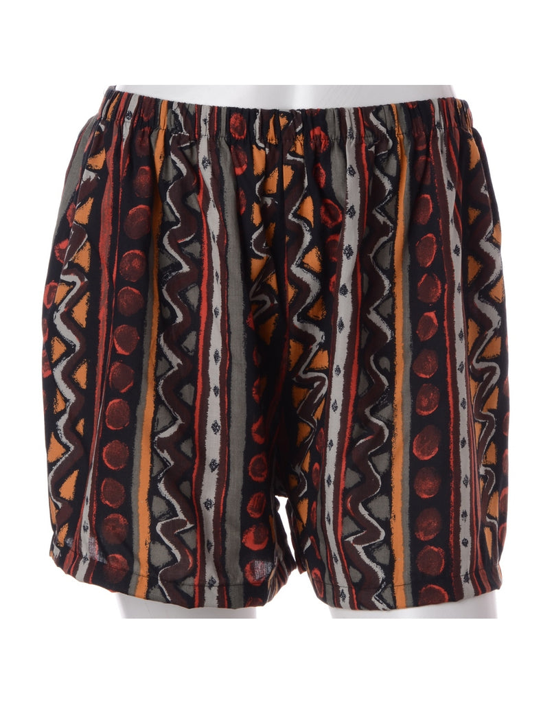 Beyond Retro Label Label Multi-colour Summer Shorts