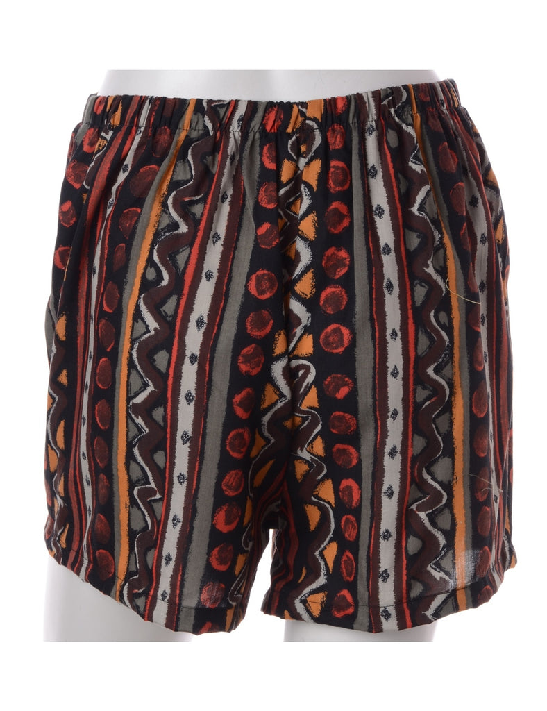 Beyond Retro Label Label Multi-colour Summer Shorts