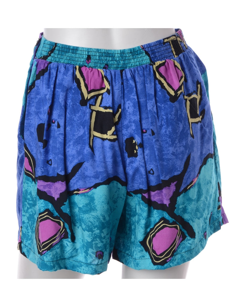 Beyond Retro Label Label Multi-colour Summer Shorts