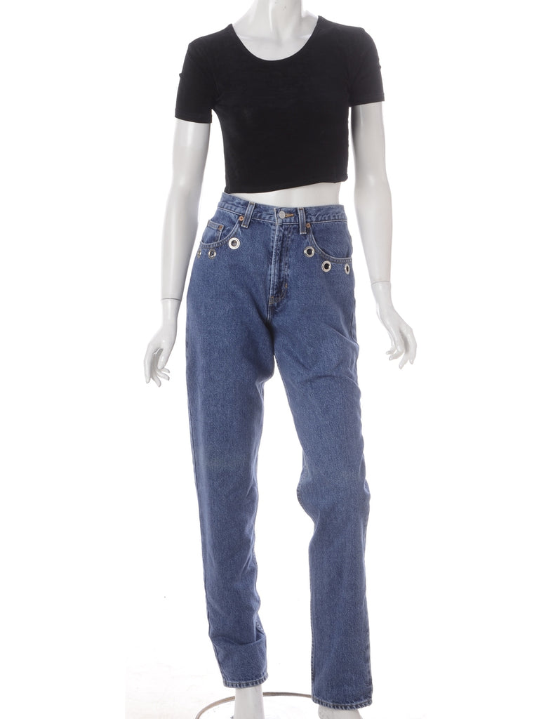 Beyond Retro Label Label Natalie Eyelet Jeans
