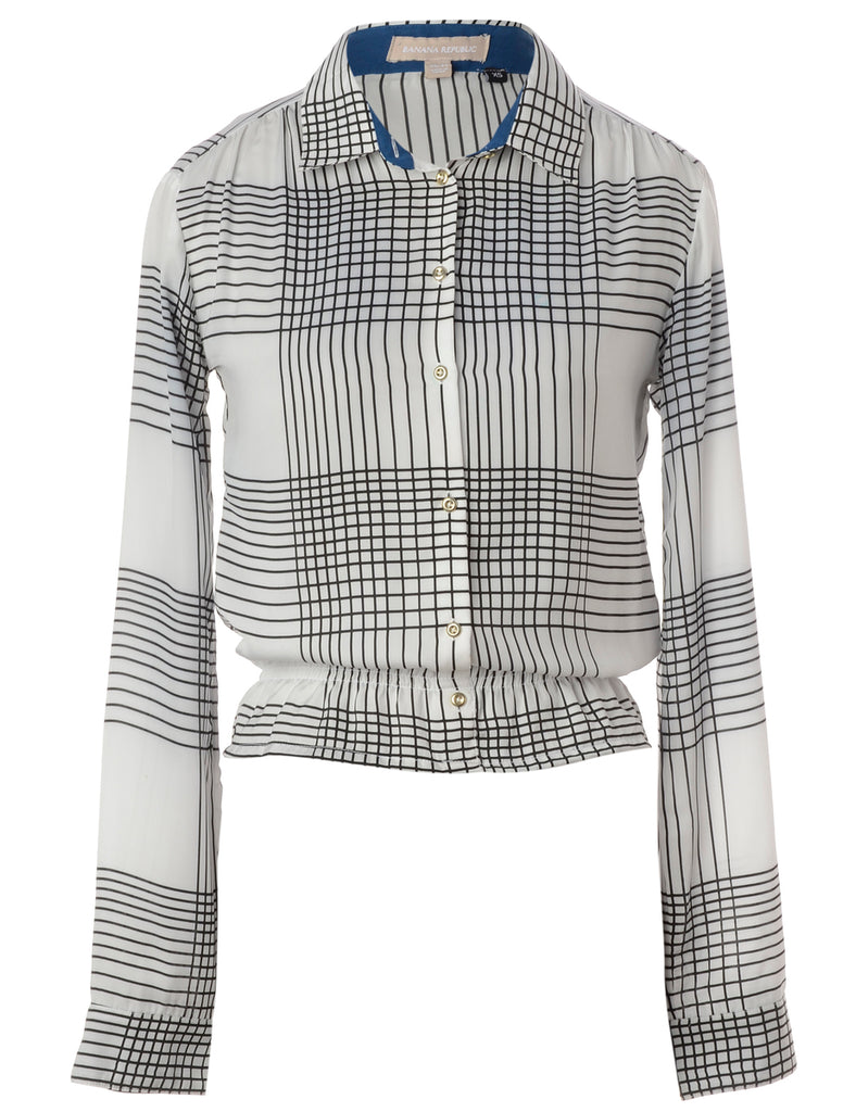 Beyond Retro Label Label Nicole Ruffle Hem Blouse
