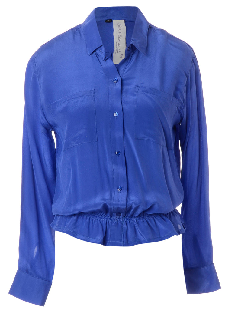 Beyond Retro Label Label Nicole Ruffle Hem Blouse