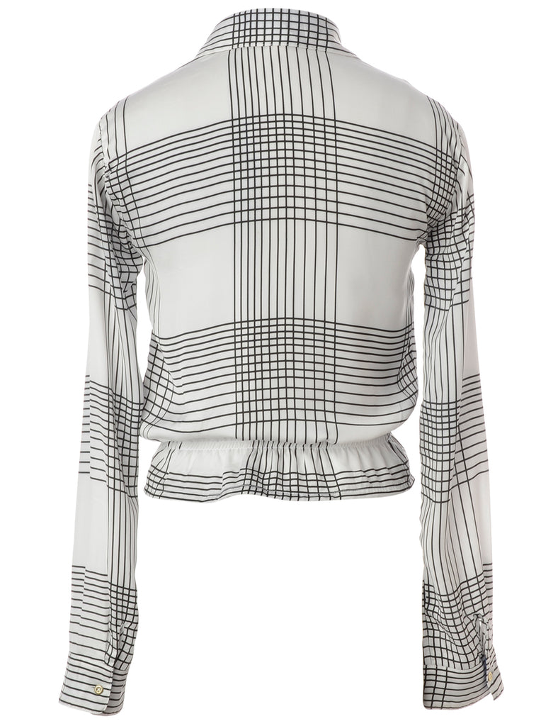 Beyond Retro Label Label Nicole Ruffle Hem Blouse