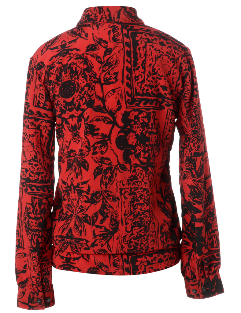 Beyond Retro Label Label Nicole Ruffle Hem Blouse
