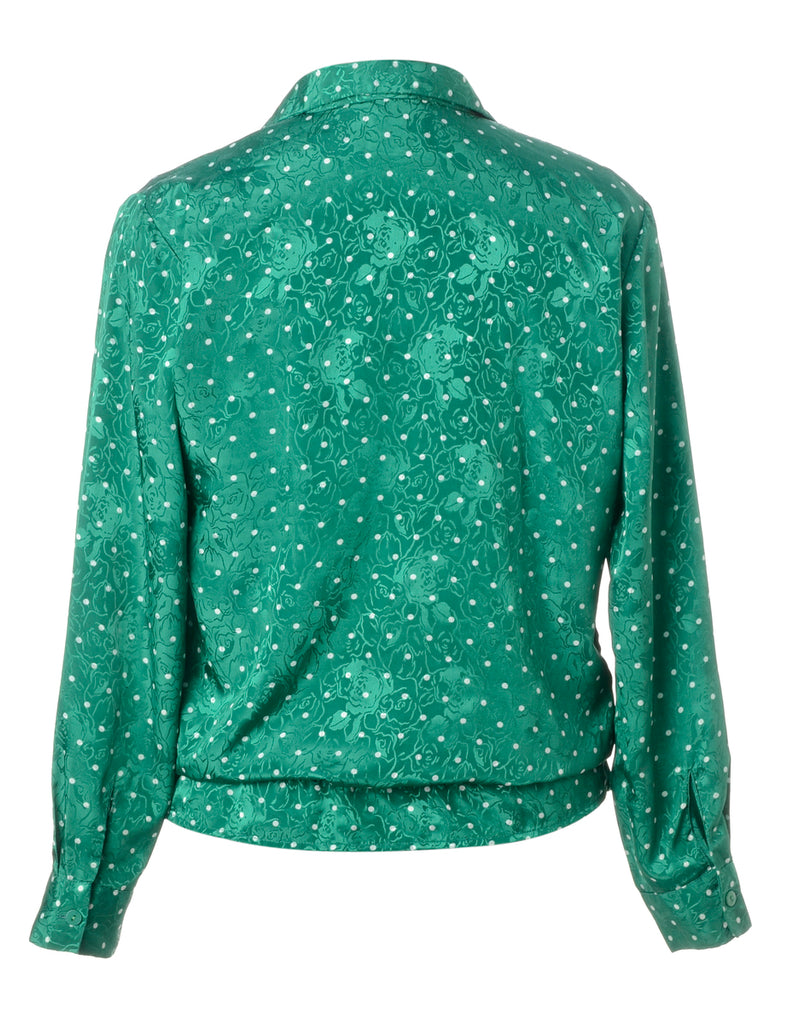 Beyond Retro Label Label Nicole Ruffle Hem Blouse