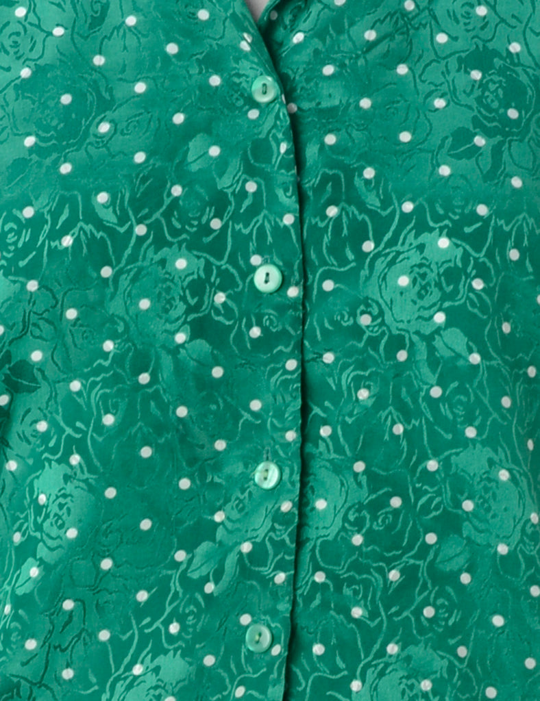 Beyond Retro Label Label Nicole Ruffle Hem Blouse