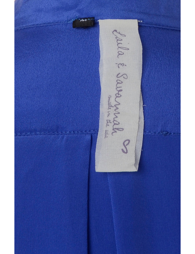 Beyond Retro Label Label Nicole Ruffle Hem Blouse