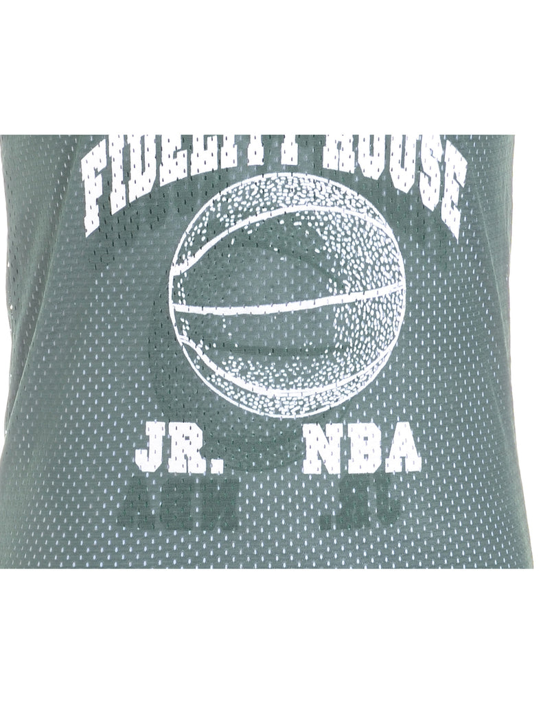 Beyond Retro Label Label Oversized Basketball Jersey Dress