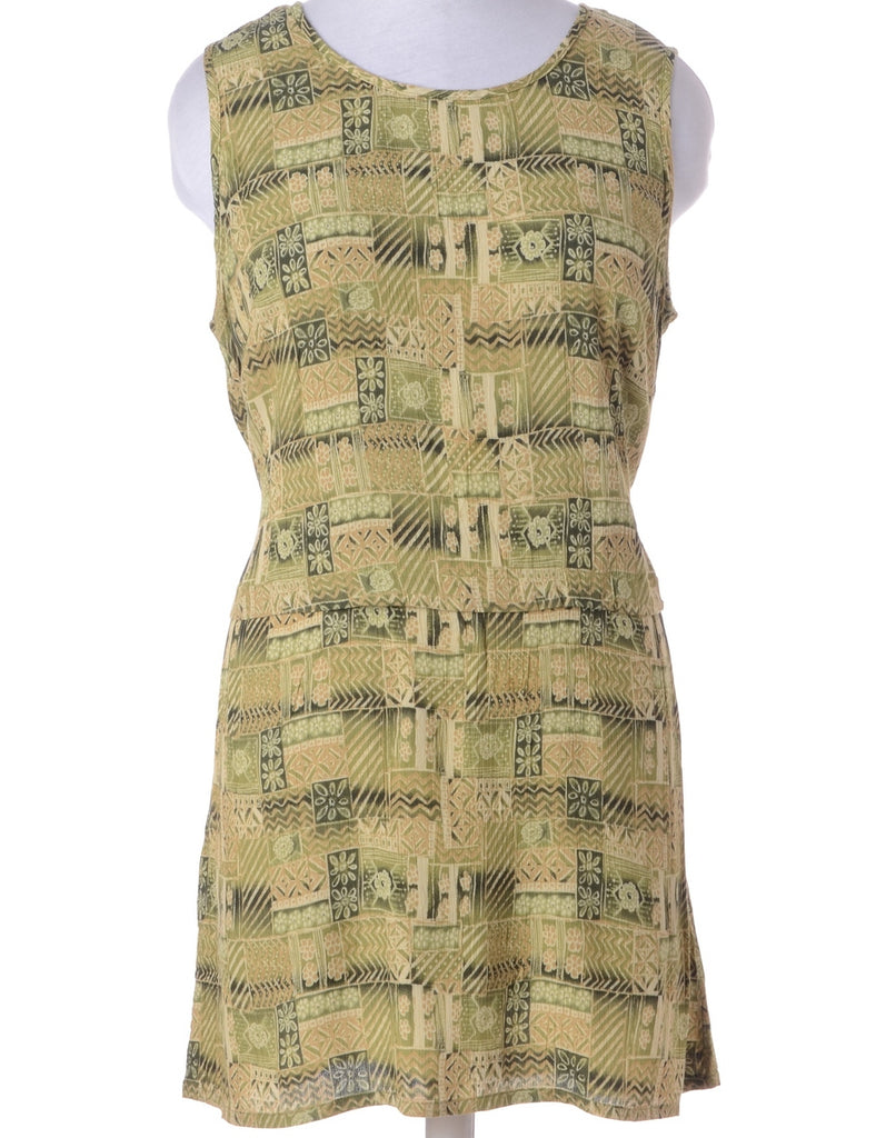 Beyond Retro Label Label Patterned Short Dress