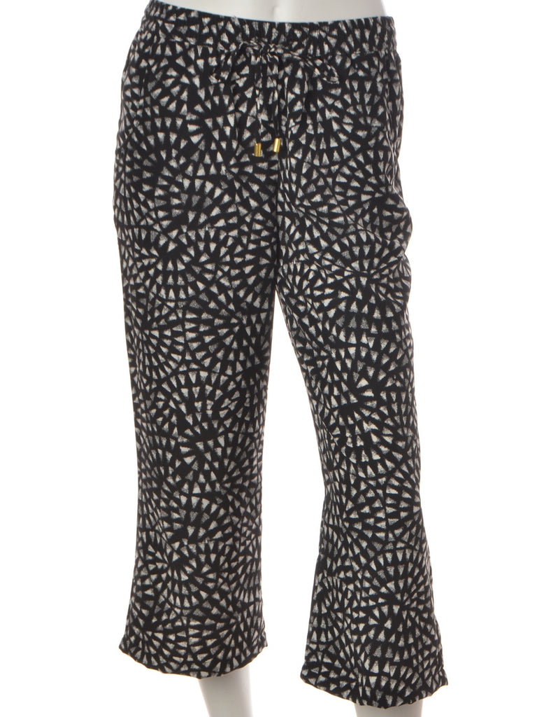 Beyond Retro Label Label Patterned Summer Culotte