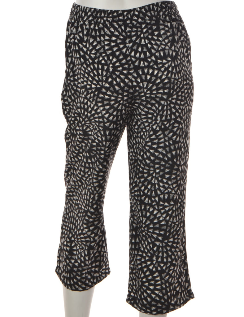Beyond Retro Label Label Patterned Summer Culotte