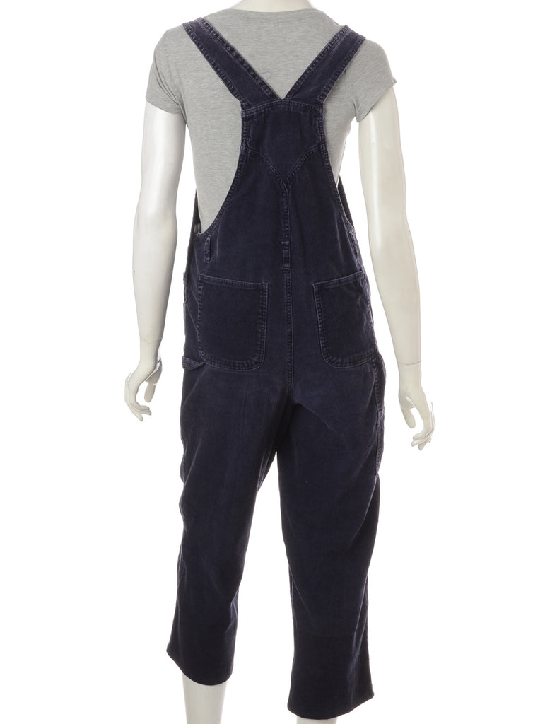 Beyond Retro Label Label Pinafore Cropped Dungarees