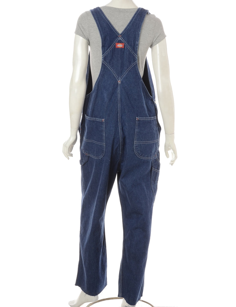 Beyond Retro Label Label Pinafore Cropped Dungarees