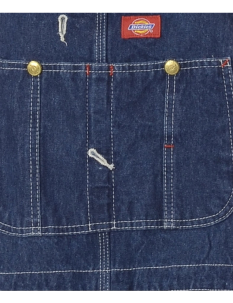 Beyond Retro Label Label Pinafore Cropped Dungarees