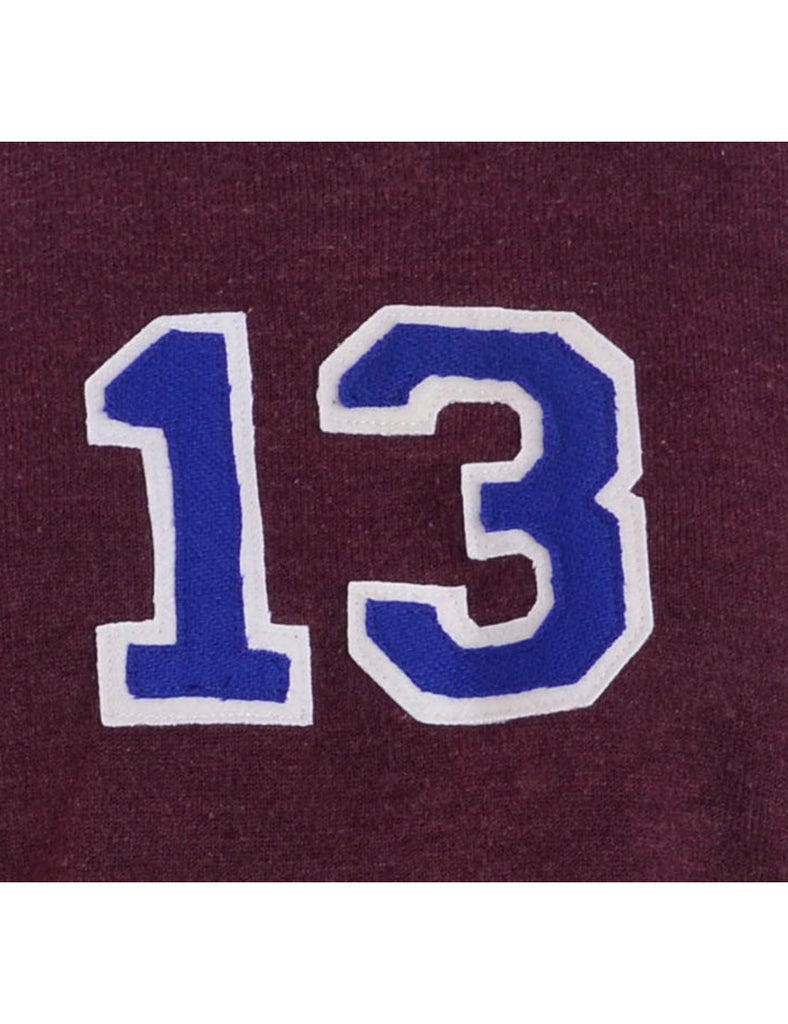 Beyond Retro Label Label Plum Varsity Knit