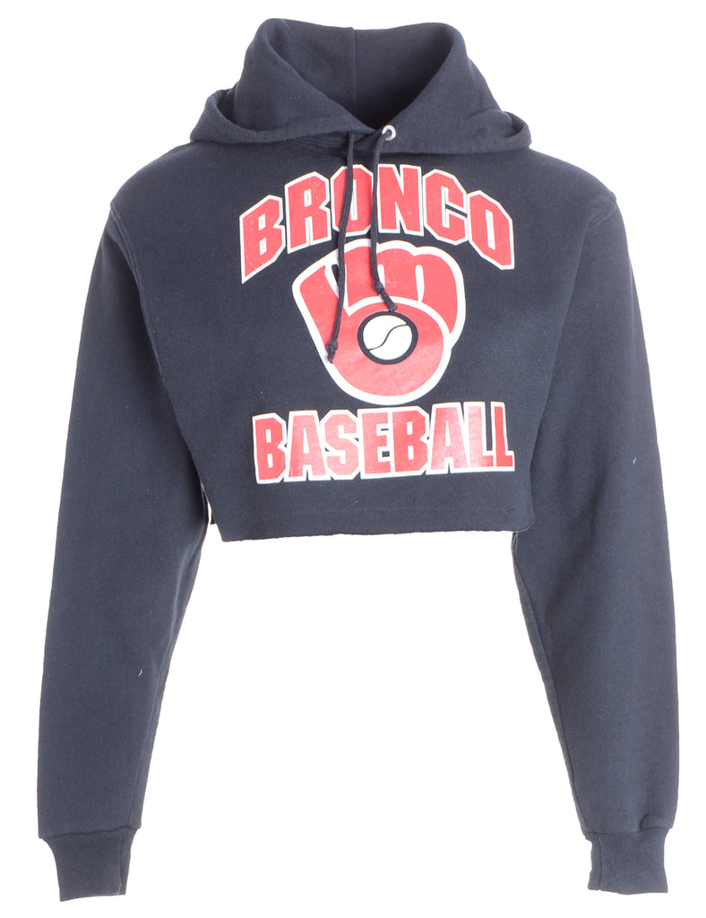 Beyond Retro Label Label Riely Raw Hem Sweatshirt