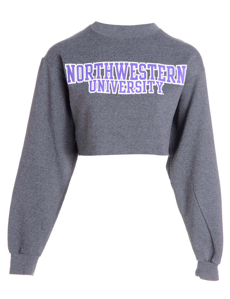 Beyond Retro Label Label Riely Raw Hem Sweatshirt