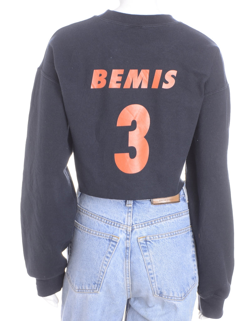 Beyond Retro Label Label Riely Raw Hem Sweatshirt