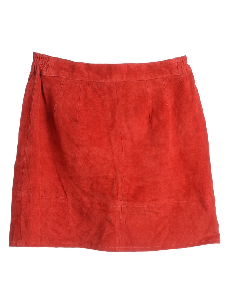 Beyond Retro Label Label Robyn Suede Skirt
