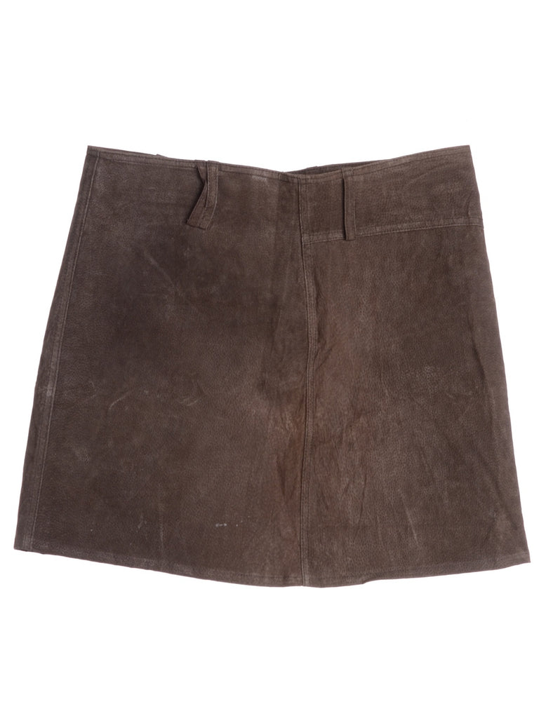 Beyond Retro Label Label Robyn Suede Skirt