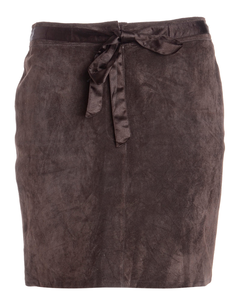 Beyond Retro Label Label Robyn Suede Skirt