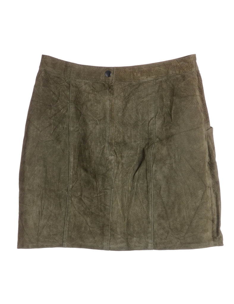 Beyond Retro Label Label Robyn Suede Skirt