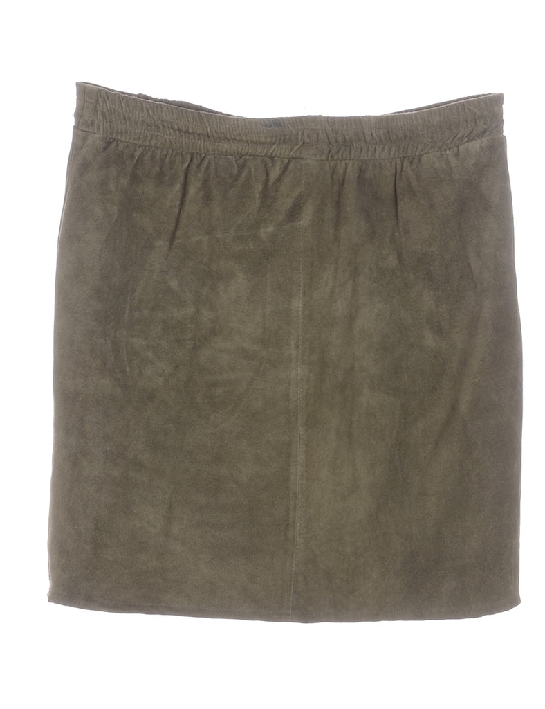 Beyond Retro Label Label Robyn Suede Skirt
