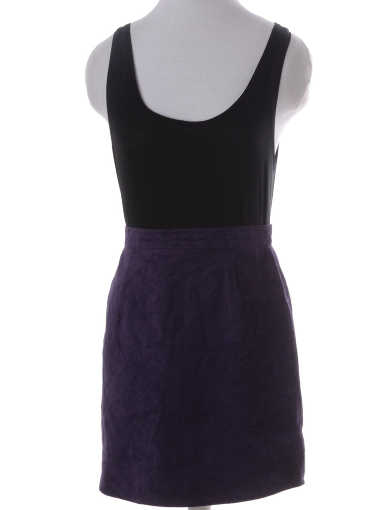 Beyond Retro Label Label Robyn Suede Skirt