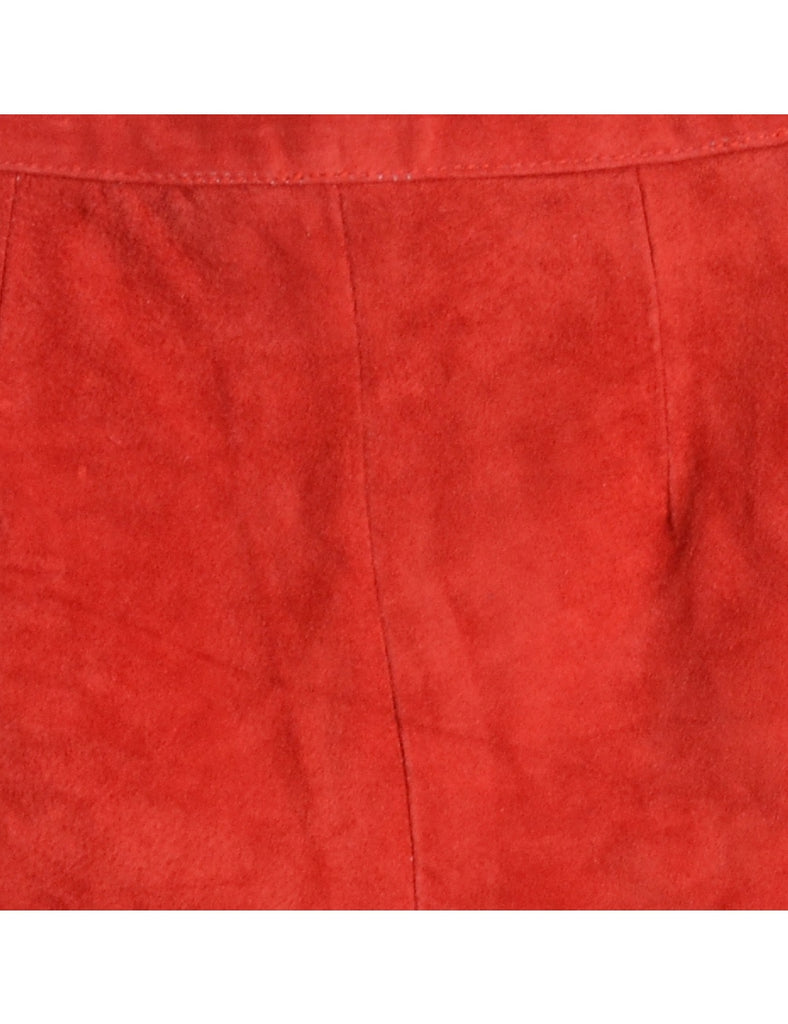 Beyond Retro Label Label Robyn Suede Skirt