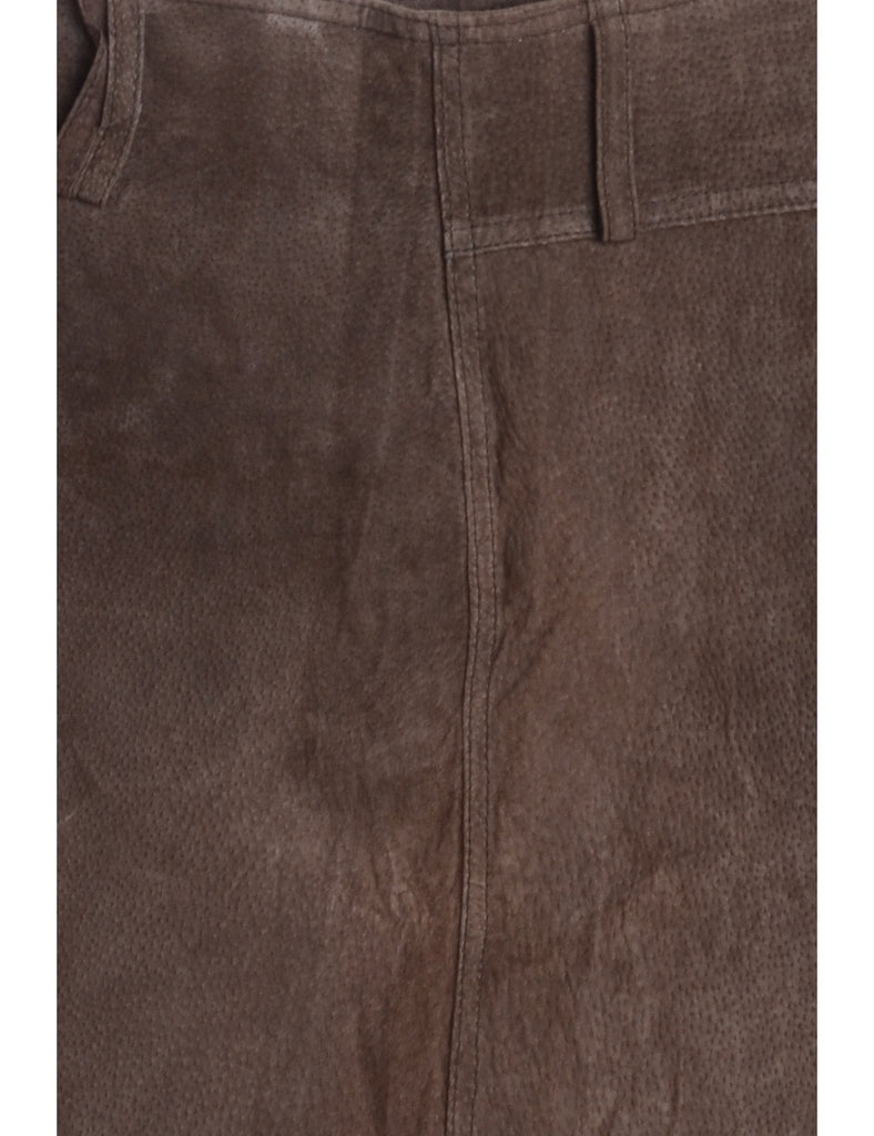 Beyond Retro Label Label Robyn Suede Skirt