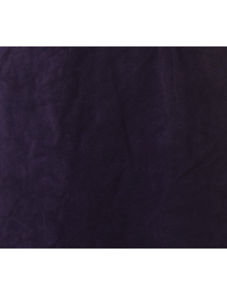 Beyond Retro Label Label Robyn Suede Skirt