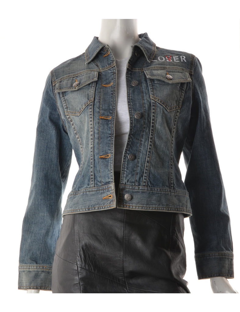 Beyond Retro Label Label Roxanne Loser Love Denim Jacket