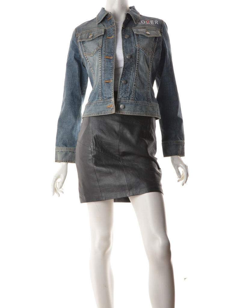 Beyond Retro Label Label Roxanne Loser Love Denim Jacket