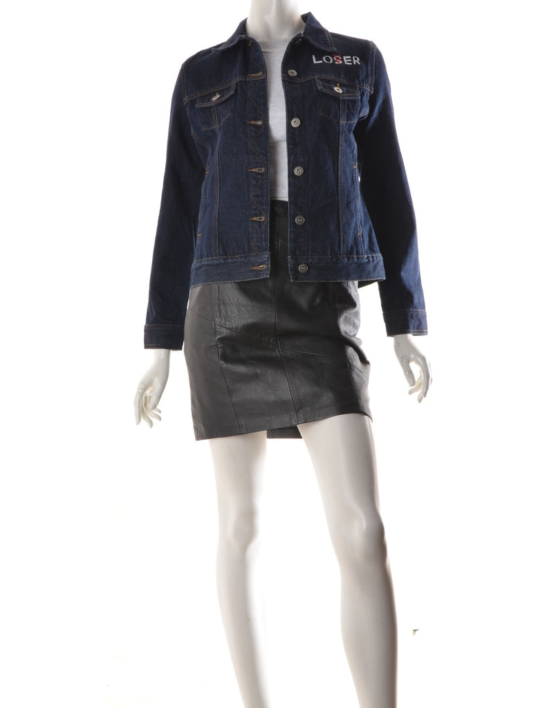 Beyond Retro Label Label Roxanne Loser Love Denim Jacket