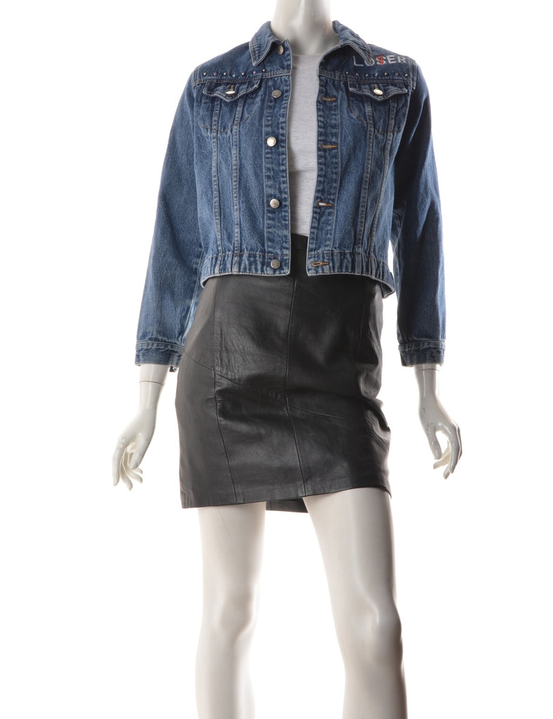 Beyond Retro Label Label Roxanne Loser Love Denim Jacket