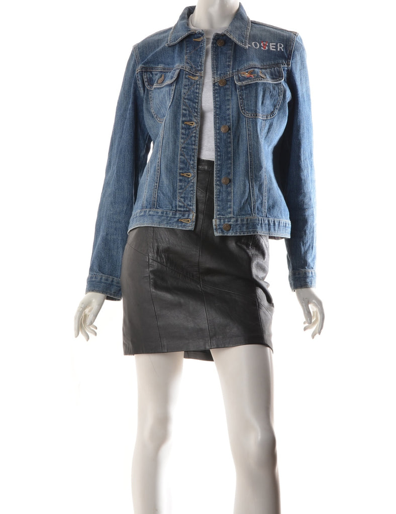 Beyond Retro Label Label Roxanne Loser Love Denim Jacket